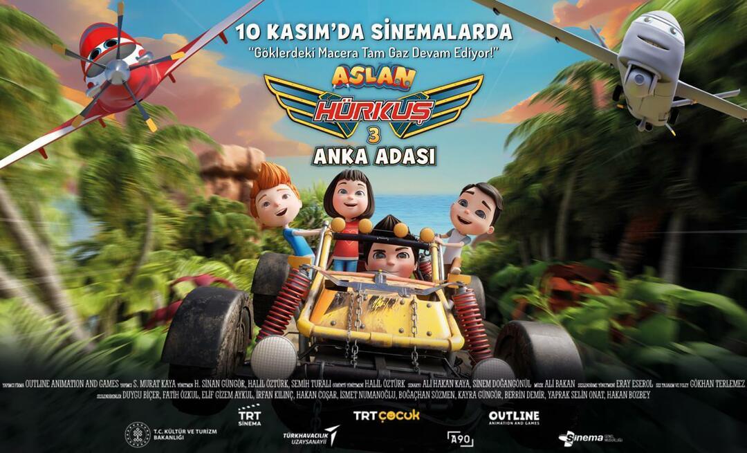 Kabar baik bagi pecinta animasi! 'Aslan Hürkuş 3: Pulau Anka' dirilis
