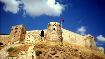 Terowongan dan area air ditemukan di Kastil Gaziantep yang bersejarah!