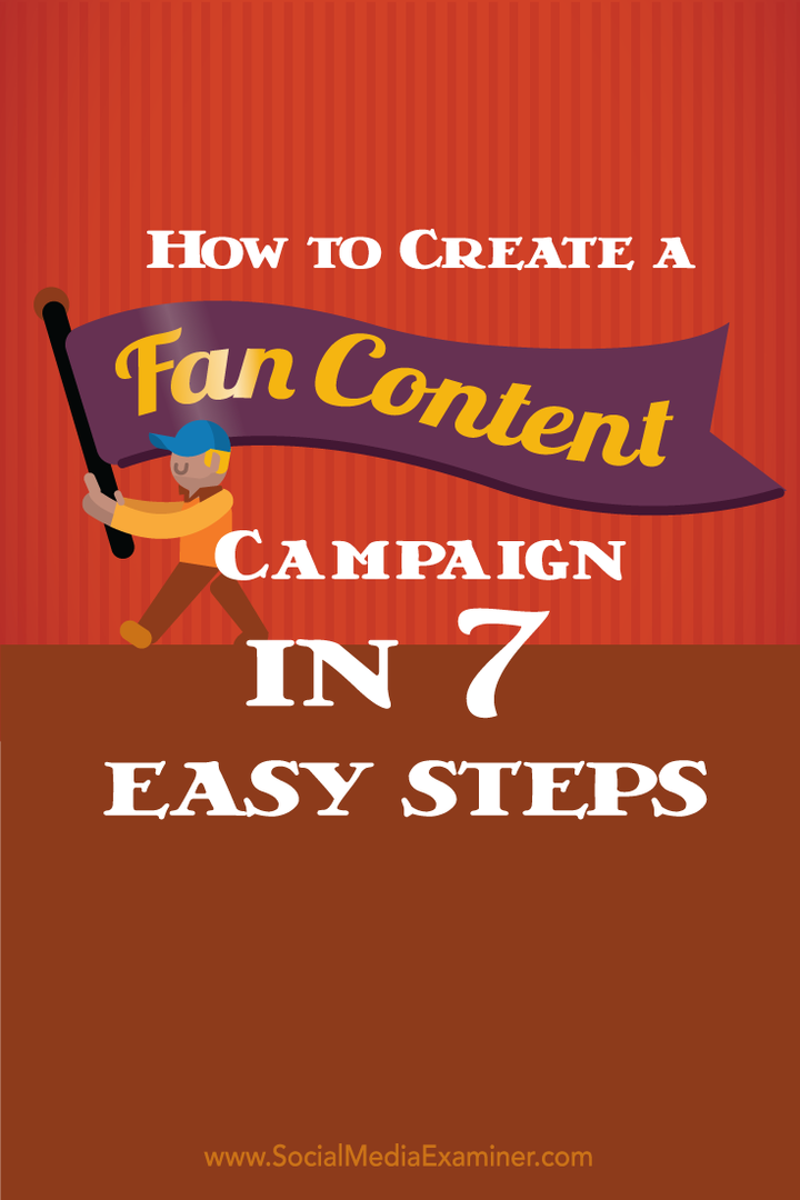 cara membuat kampanye konten penggemar