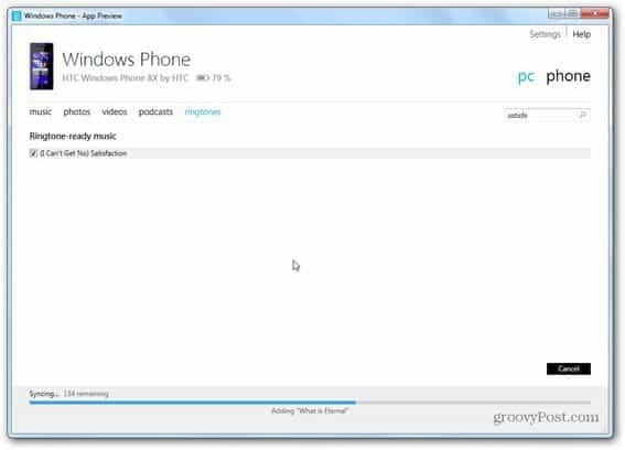 windows phone 8 aplikasi telepon sync konten nada dering