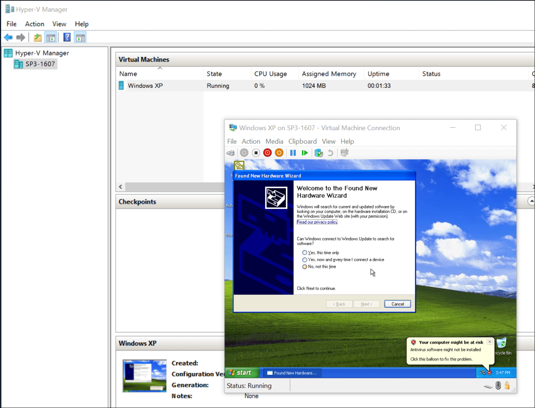 Cara Memigrasi VM VirtualBox ke Windows 10 Hyper-V