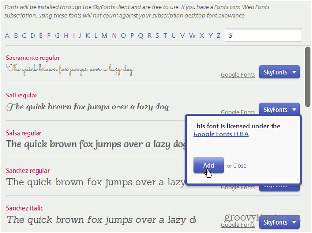 Cara Menginstal dan Menyinkronkan Font Google pada Windows