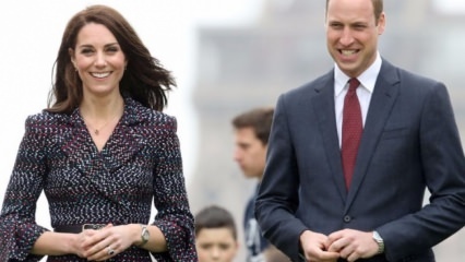 Pangeran William dan Kate Middleton meninggalkan anak-anak mereka ke sekolah dengan berjalan kaki!