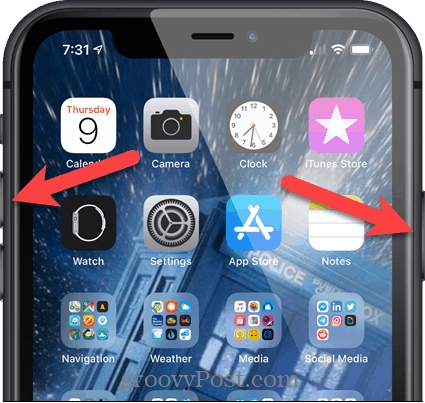 Ambil tangkapan layar di iPhone menggunakan tombol