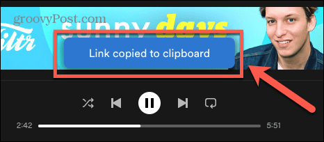 tautan undangan spotify disalin ke clipboard