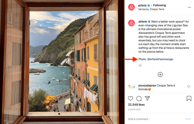 Posting ulang gambar instagram oleh @airbnb dengan kredit gambar ke @wherethesnowsgo, seperti yang diminta pada gambar di atas