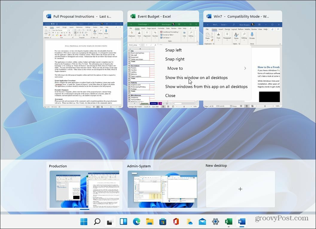 Desktop Virtual Windows 11