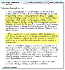 LICENSE Ketentuan Layanan Google memberikan privasi DAN PETANI:: groovyPost.com