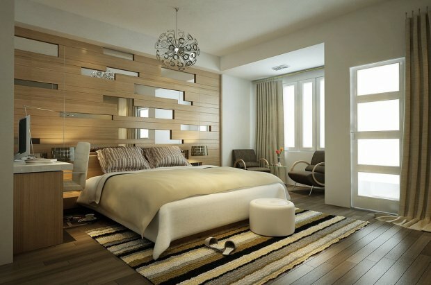Dekorasi kamar tidur Feng Shui