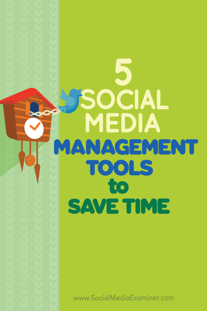 5 Alat Manajemen Media Sosial untuk Menghemat Waktu: Penguji Media Sosial