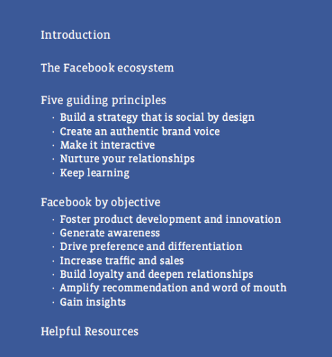 panduan pemasaran facebook