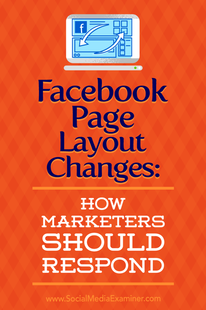 Perubahan Tata Letak Halaman Facebook: Bagaimana Seharusnya Tanggapan Pemasar: Pemeriksa Media Sosial