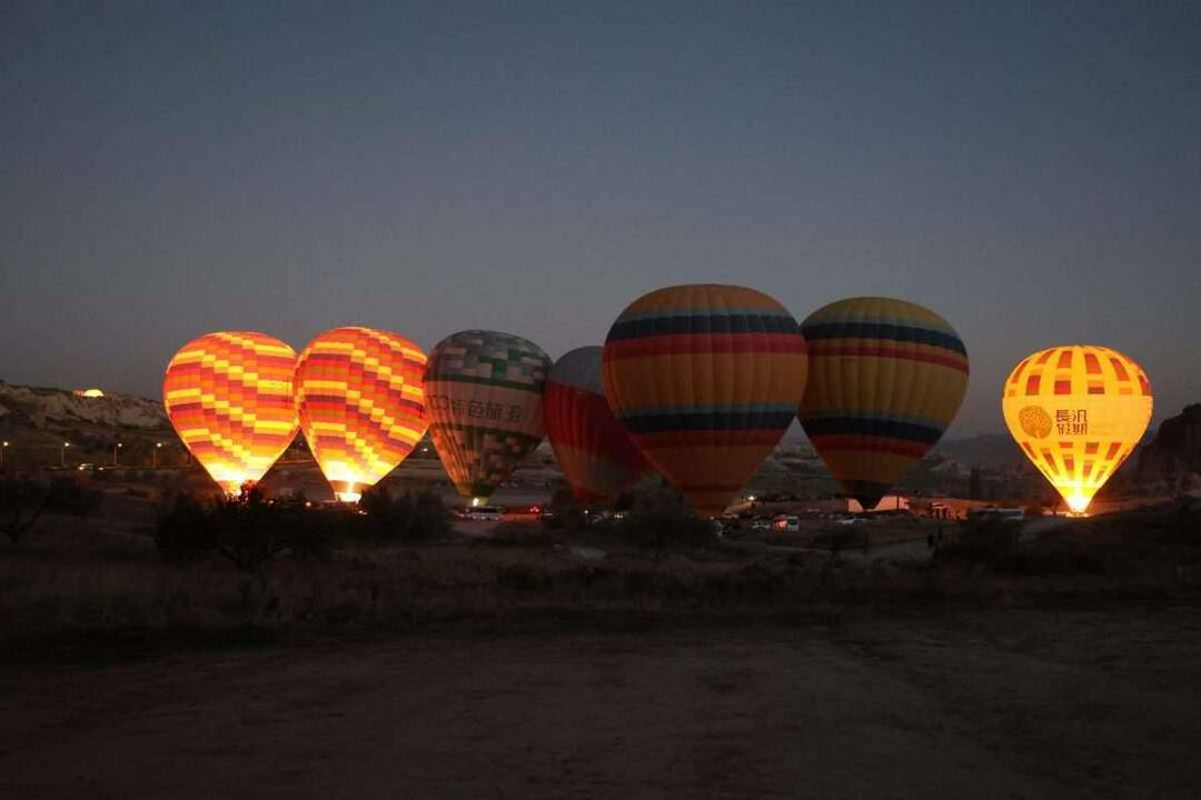 550 ribu wisatawan menyaksikan Cappadocia dari langit