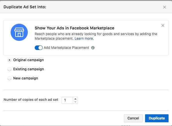 Facebook tampaknya telah meluncurkan penempatan iklan baru di Marketplace, bagian jual dan beli yang berfokus pada penawaran lokal.