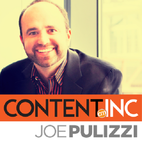 Untuk Content Inc., Joe Pulizzi menggunakan konten yang telah diubah fungsinya untuk podcast dan bukunya yang akan datang.