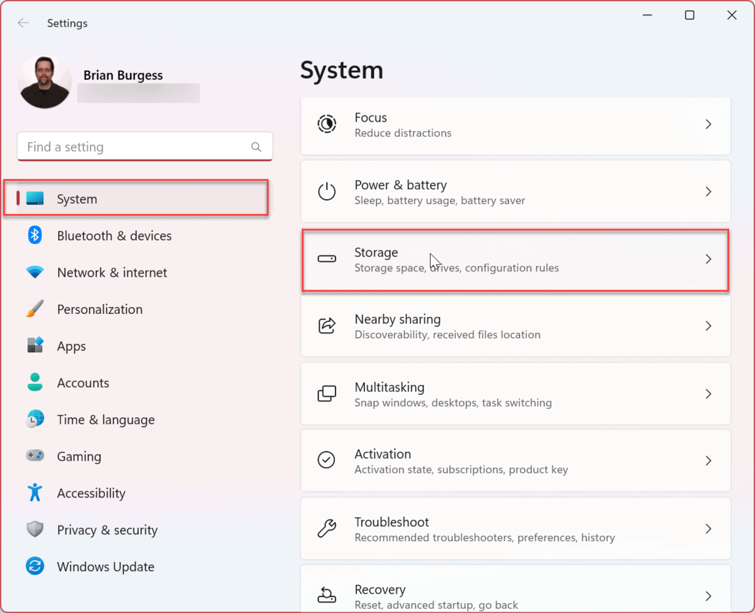 Hapus Surat Drive di Windows 11