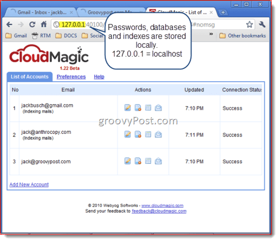 CloudMagic: Pencarian Gmail Instan