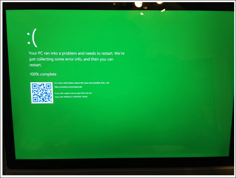 Microsoft Memperkenalkan Layar Hijau Kematian secara Eksklusif untuk Windows Insiders