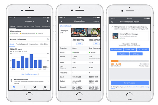Facebook meluncurkan alat, pengoptimalan, dan sumber daya baru untuk Manajer Iklan di seluler.