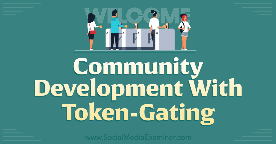Pengembangan Komunitas Dengan Token-Gating: Penguji Media Sosial