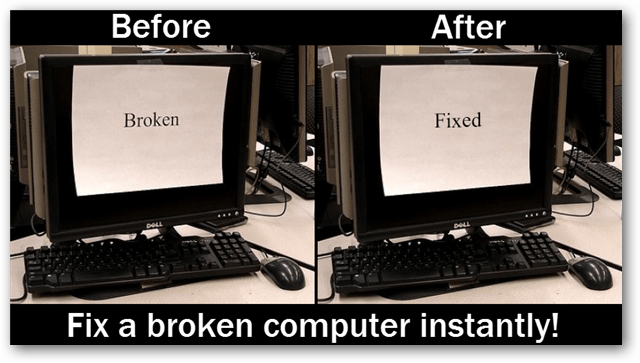 Selesaikan Semua Masalah Komputer Dengan Trik Sederhana Ini!