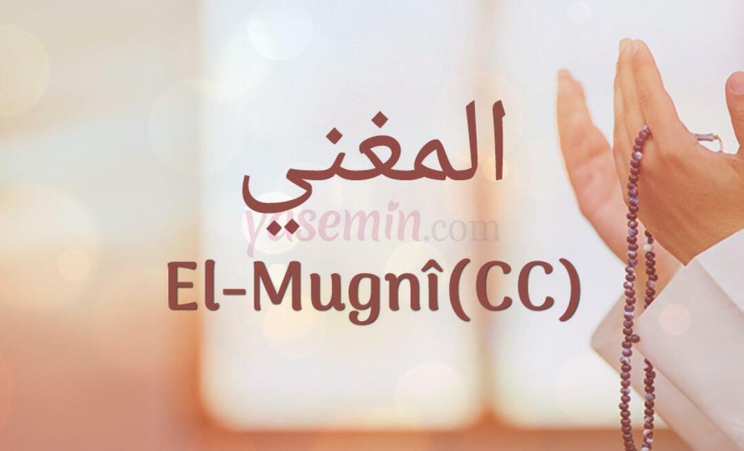 Apa yang dimaksud dengan Al-Mughni (c.c)? Apa keutamaan Al-Mughni (c.c)?