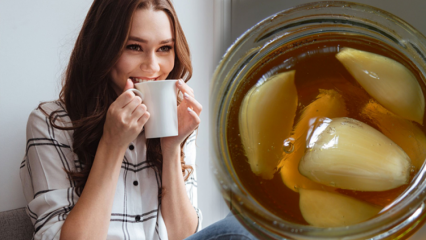 Bagaimana cara melemahkan bawang putih? Resep teh bawang putih penurunan berat badan dari Ender Saraç
