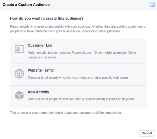 Facebook mengunggah database pelanggan