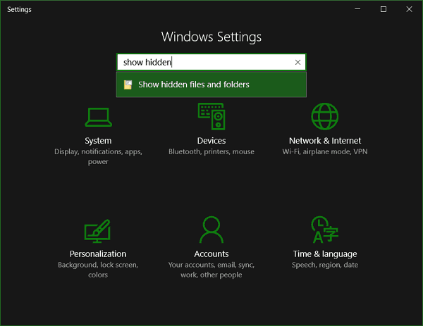 Cara Menampilkan File dan Folder Tersembunyi di Windows 10