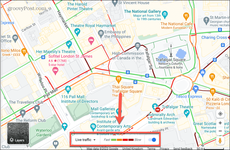 bilah lalu lintas langsung peta google