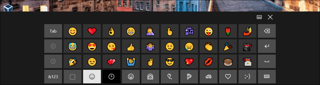 aktifkan keyboard emoji windows 10