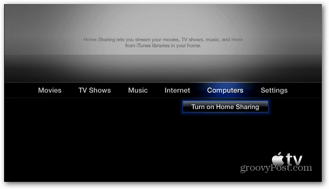 Apple TV Nyalakan Berbagi Rumah
