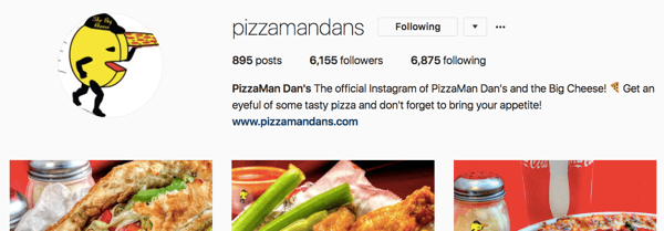 Akun Instagram Pizzamandans telah berkembang melalui upaya yang konsisten dari waktu ke waktu.