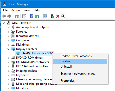 dev-manager safe mode windows 10