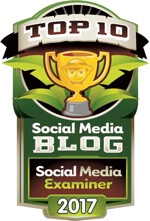 Pemeriksa media sosial, 10 lencana blog media sosial 2017 teratas