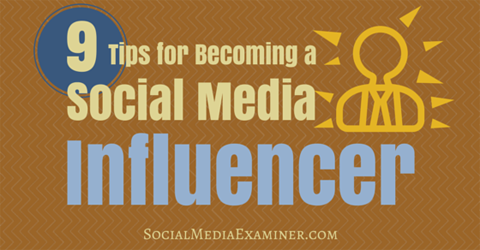 menjadi influencer media sosial