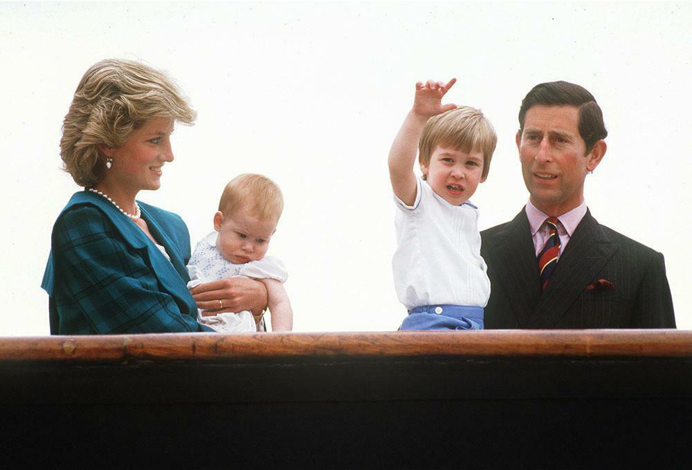 Putri Diana, Raja Charles III dan anak-anak mereka