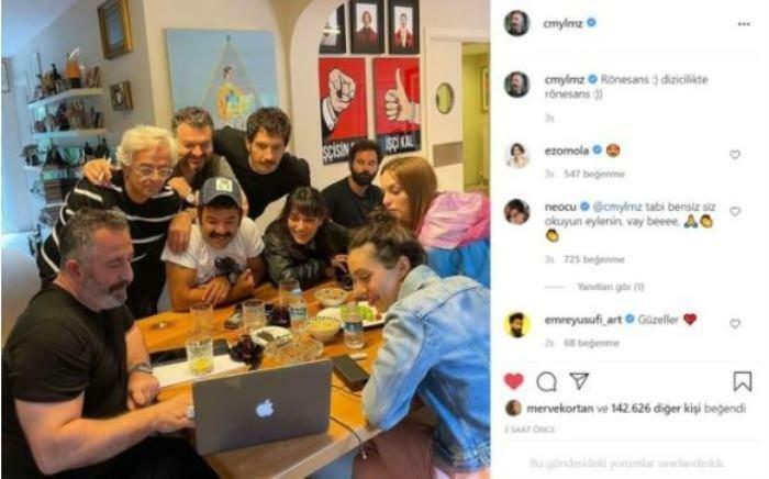 Latihan drama baru Cem Yılmaz Erşan Kuneri telah dimulai! Pembagian pertama dari Cem Yılmaz