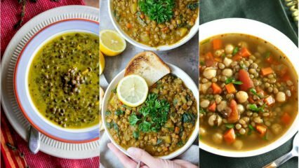 Resep sup lentil hijau berpengalaman yang lezat