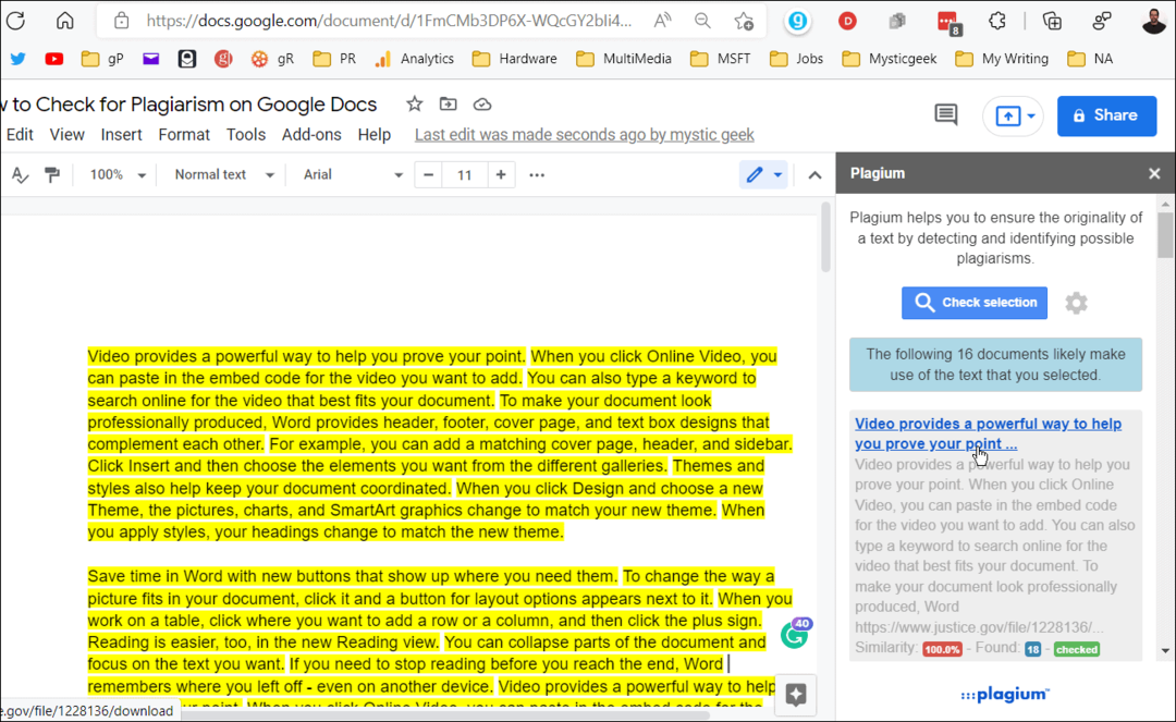 Cara Memeriksa Plagiarisme di Google Documents