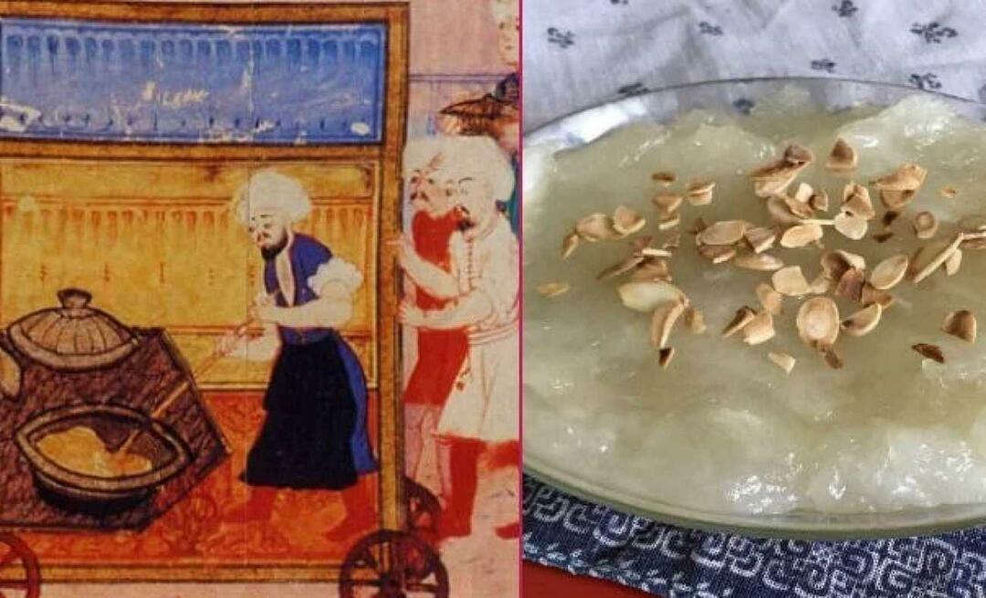 Bagaimana cara membuat sabun halvah? Resep halva pati ala Ottoman