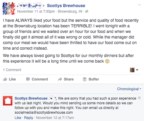 tanggapan komentar scotty