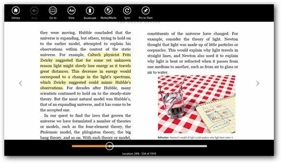 Amazon Merilis Aplikasi Kindle untuk Windows 8