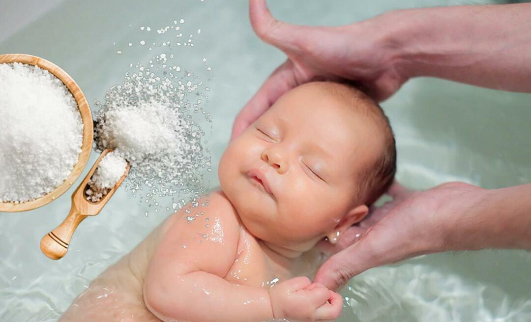 Apakah berbahaya memandikan bayi dengan garam? Dari mana asal usul kebiasaan mengasinkan bayi baru lahir?