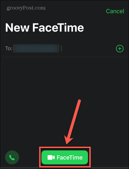 tombol facetime iphone