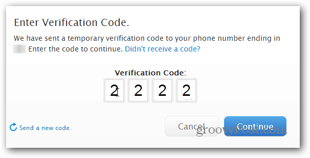 Kode verifikasi