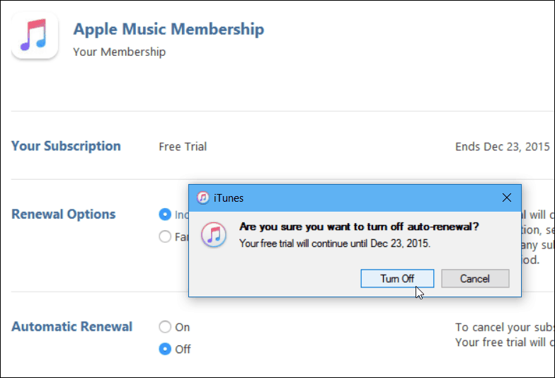 4 iTunes Verifikasi Perpanjangan Otomatis