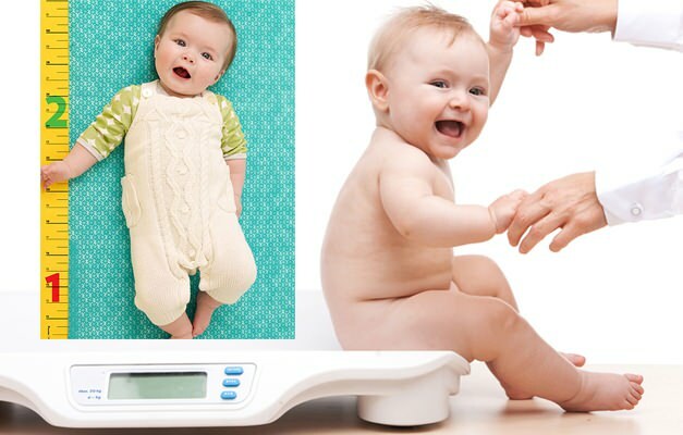 Cara mengukur tinggi dan berat bayi