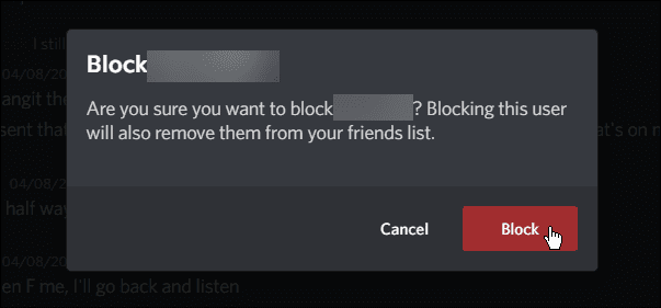 verifikasi pengguna blokir