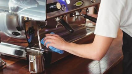 Cara paling sederhana untuk membersihkan mesin kopi! Apakah jeruk nipis keluar dari mesin kopi?